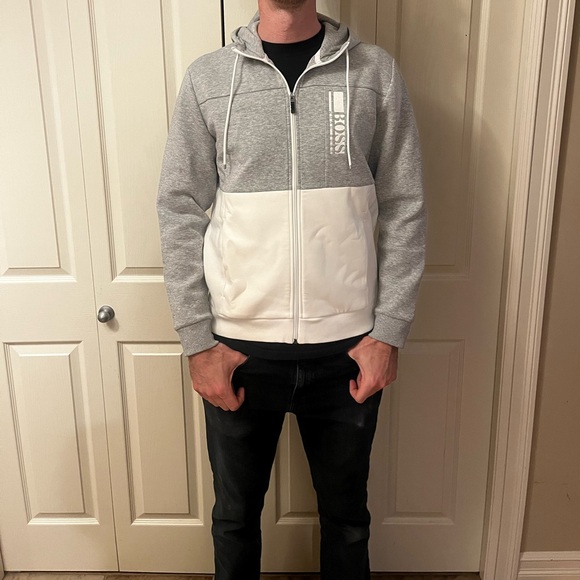 Boss Hugo Boss zippered hoodie, NEW - Picture 2 of 7